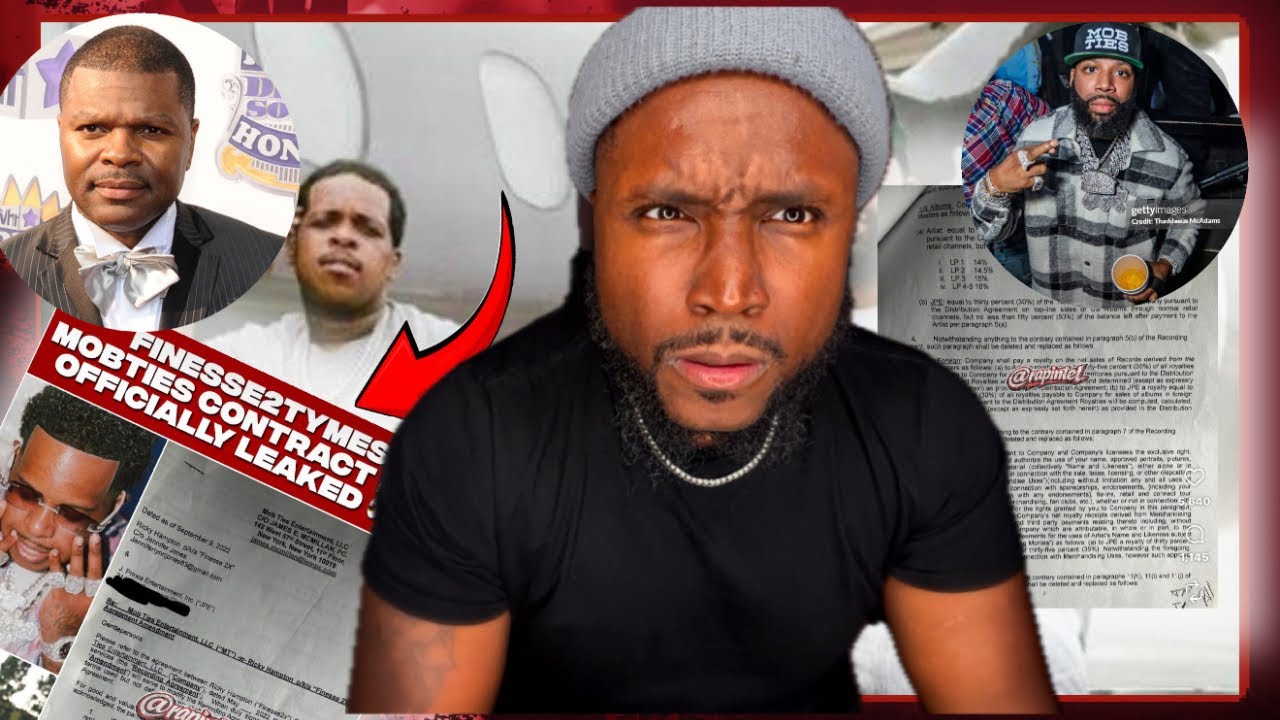 FINESSE2TYMES MOBTIES / RAP A LOT CONTRACT WAS LEAKED!!!!! 