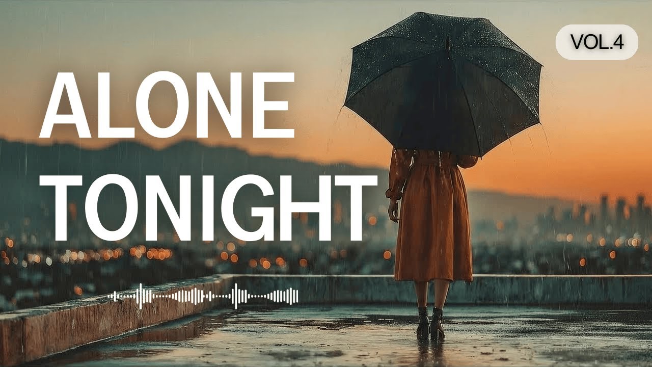 Lonely Rainy Night Ambience ☔ | คืนเหงา ๆ กับเสียงฝน | Vol.4 | #เพลงสากลเพราะๆ  #เพลงสากลฟังสบาย
