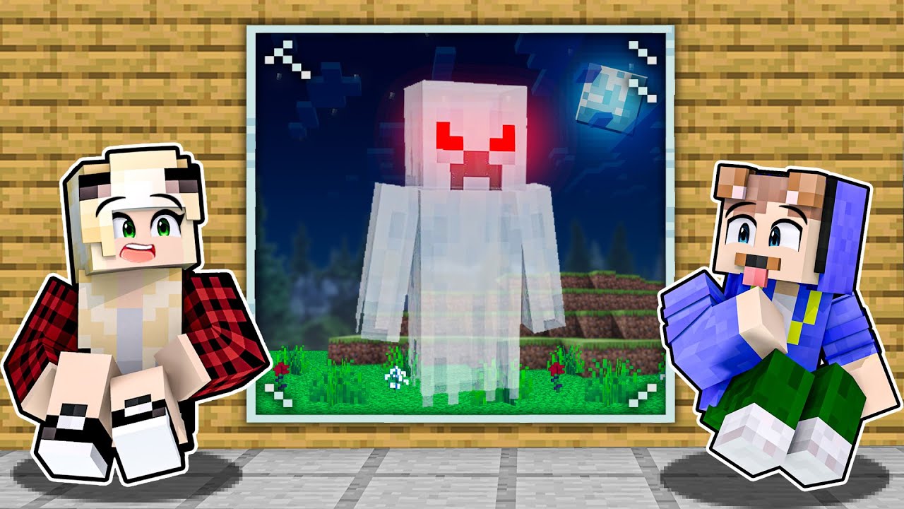 MINECRAFT ABER EIN GEIST VERFOLGT UNS 24h!