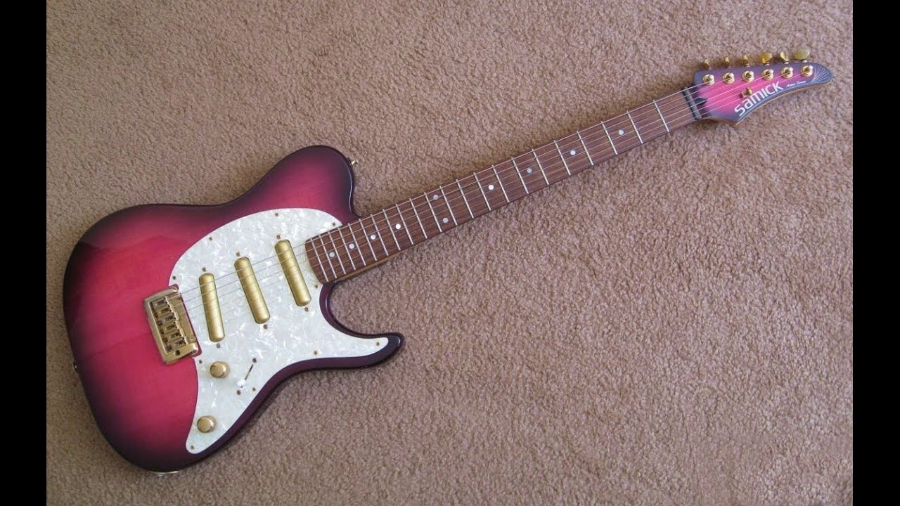 1996 Samick TA630 DLX TR Artist Series Guitar. By Scott Grove