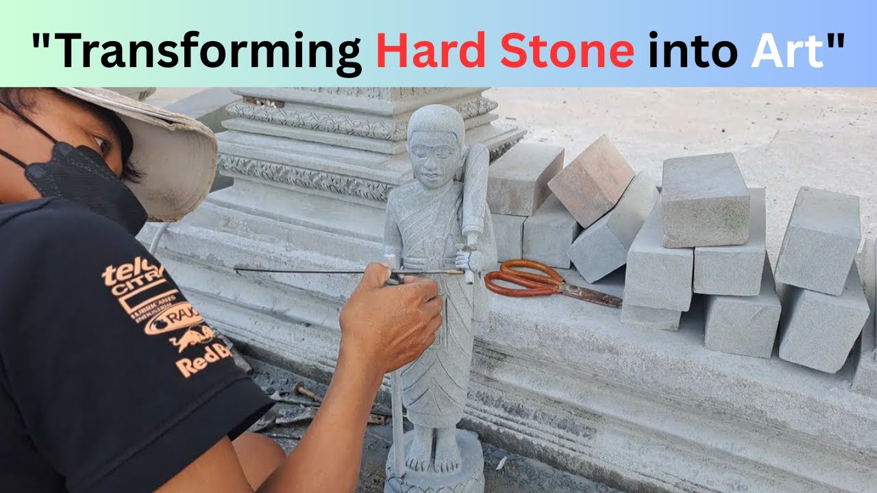 Out of Sandstone to the Buddhist Monk Statue (the end)