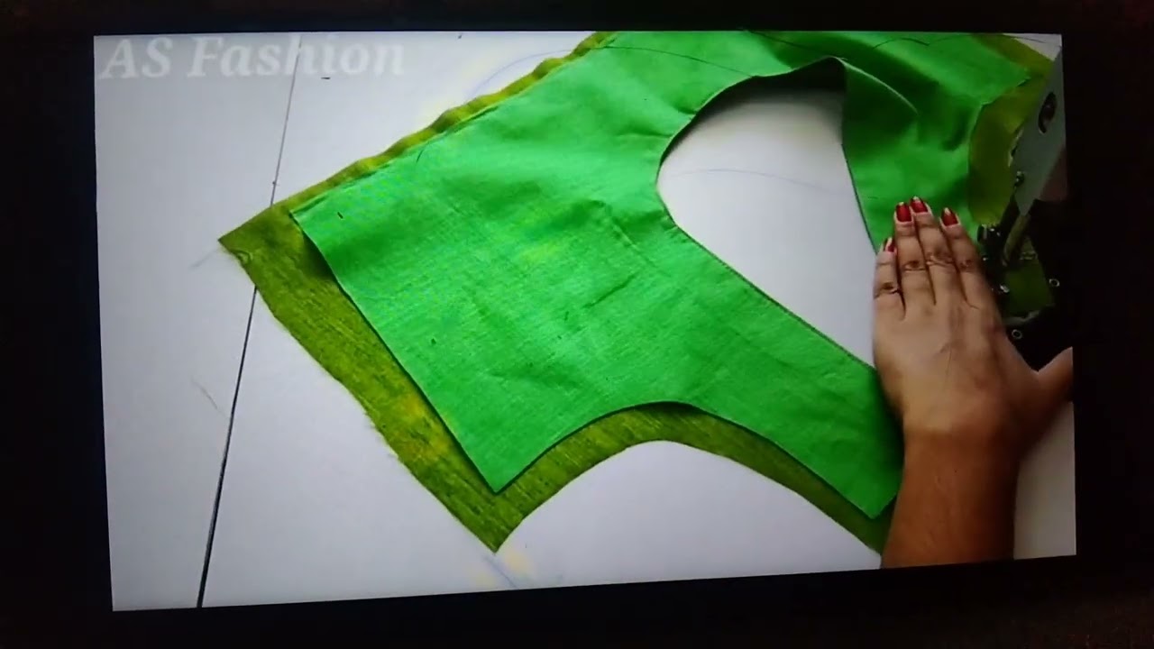 Blouse Neck Design Cutting and stitching 