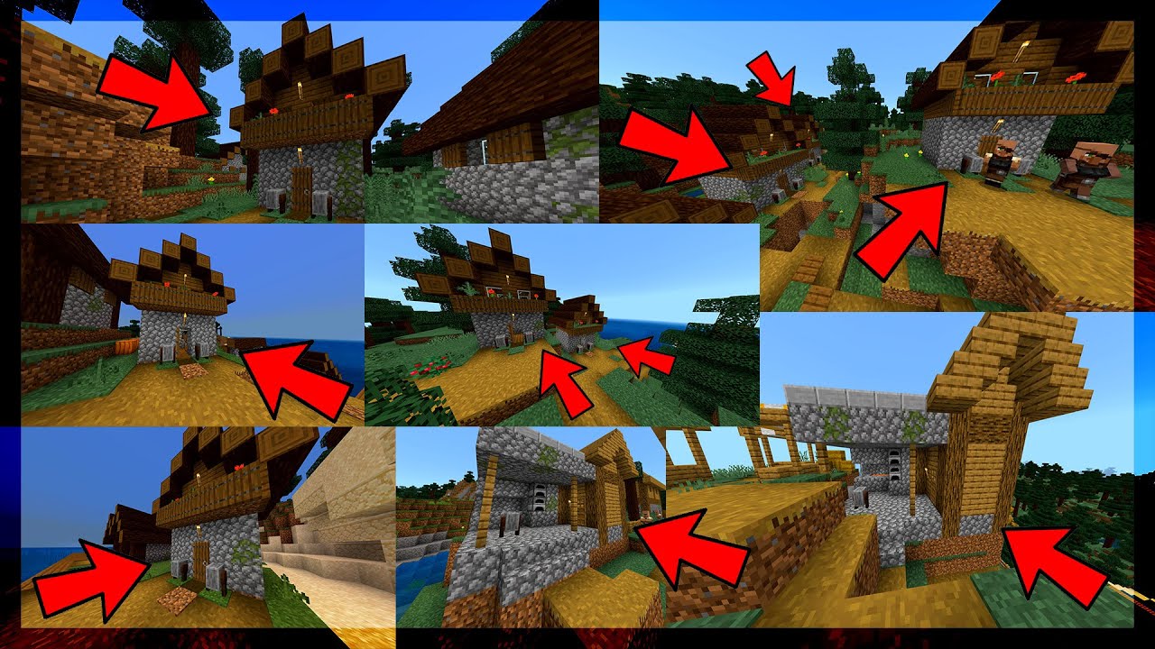 This seed has 10 Blacksmiths! The Best seed on Minecraft 1.16. (Bedrock/MCPE)