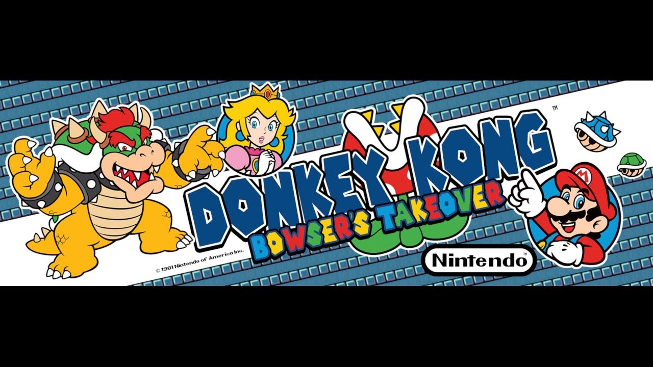 Donkey Kong Bowser's Takeover - Arcade romhack