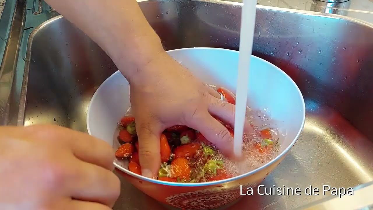 bien congeler les fraise
