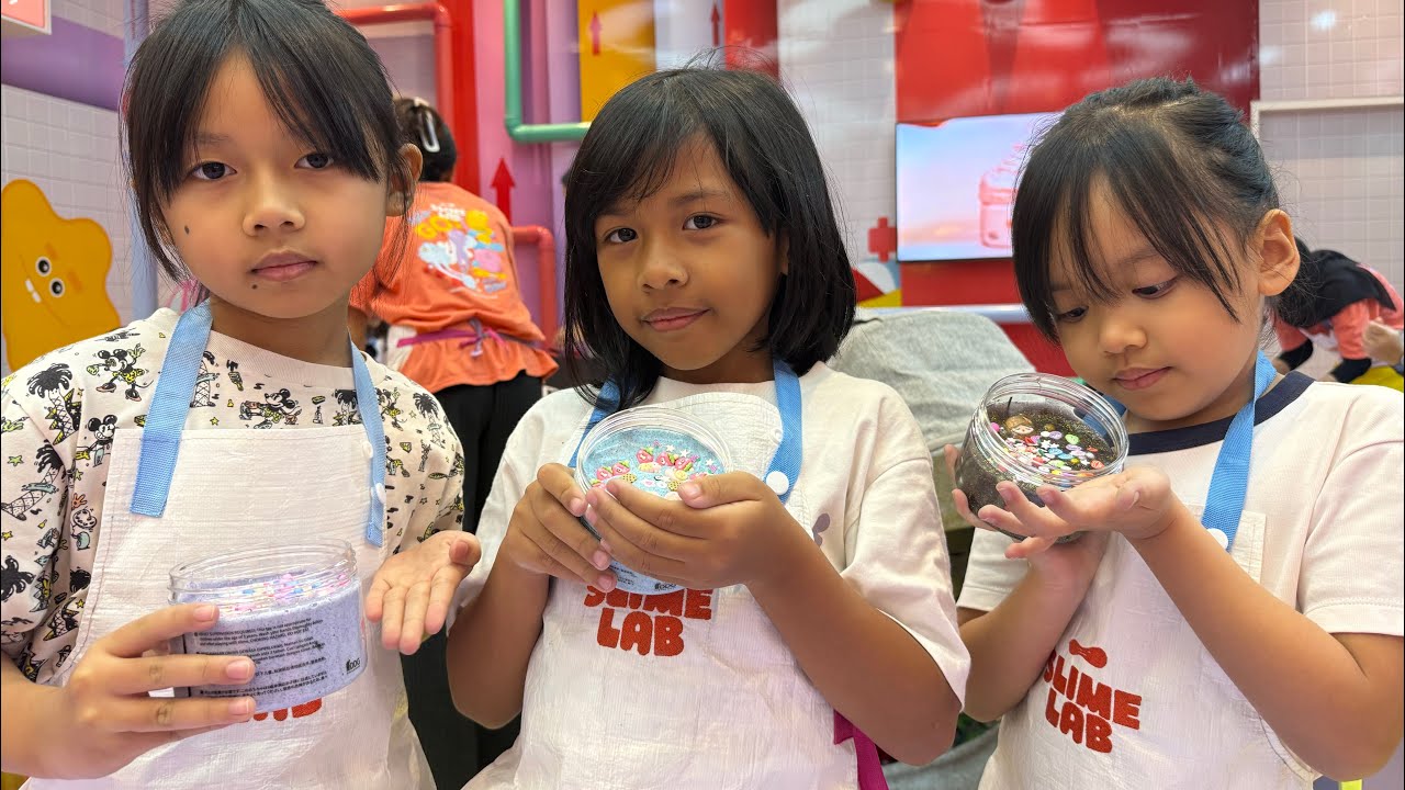 RAYYA ZOYA SYILA MAIN SLIME DI SLIME LAB |BXC MALL