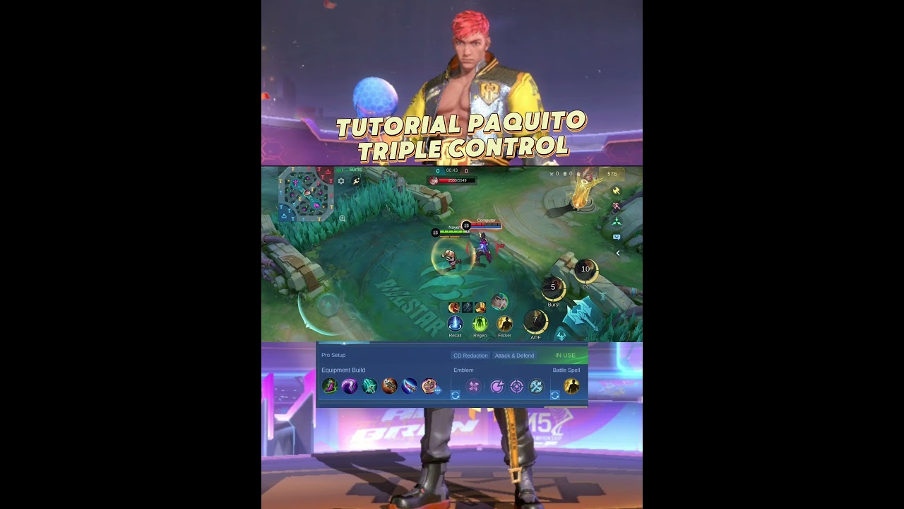 ✅️ Paquito Control Combo Tutorial by Meta Plays #mlbb #mobilelegends #mlbbpaquito #mlbbcreator