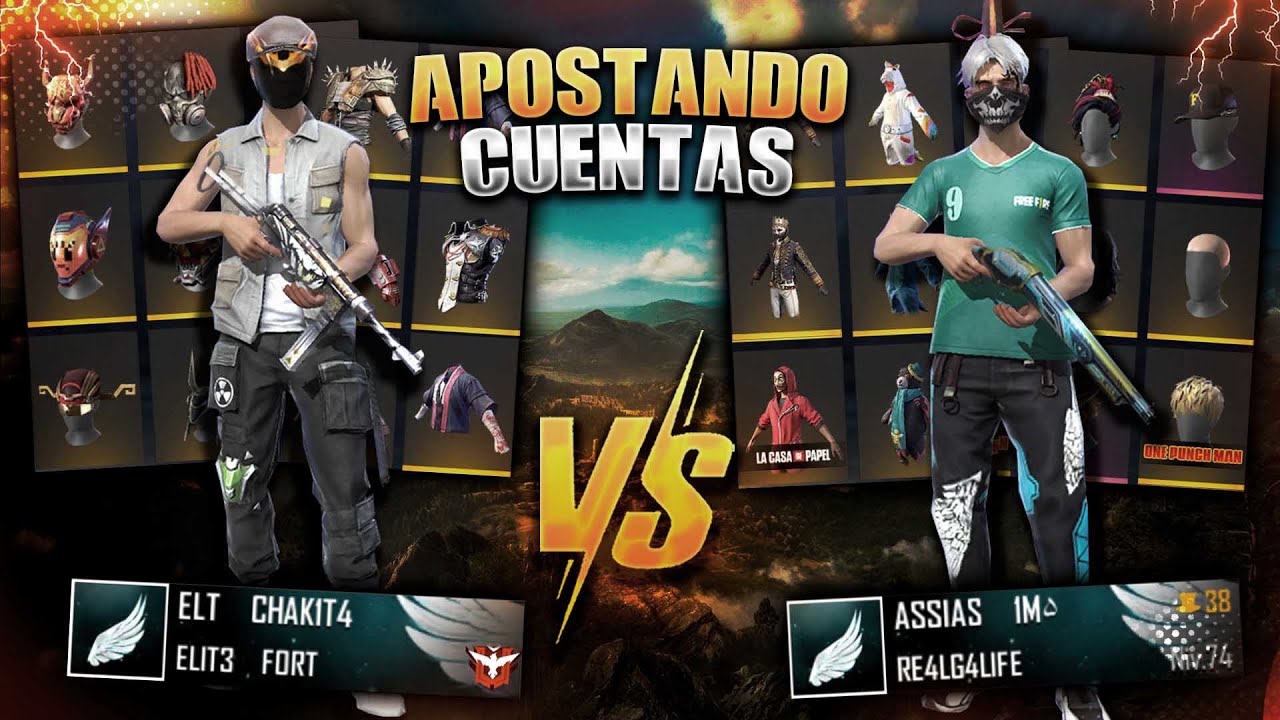 LE PIDO PVP TOXICO A *ASSIAS FF* APOSTANDO CUENTAS Y ESTO PASÓ | CHAKITA