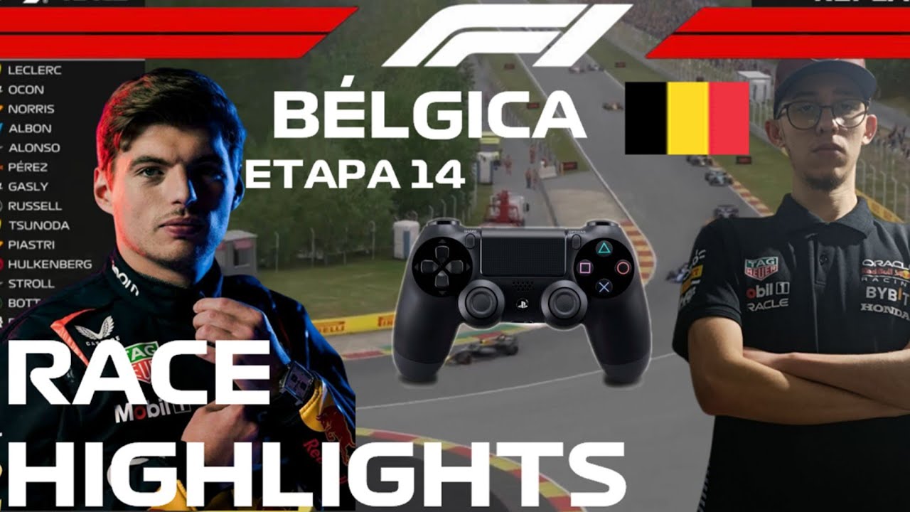Race Highlights | 2025 Belgium grand Prix F1® 24 Season 02