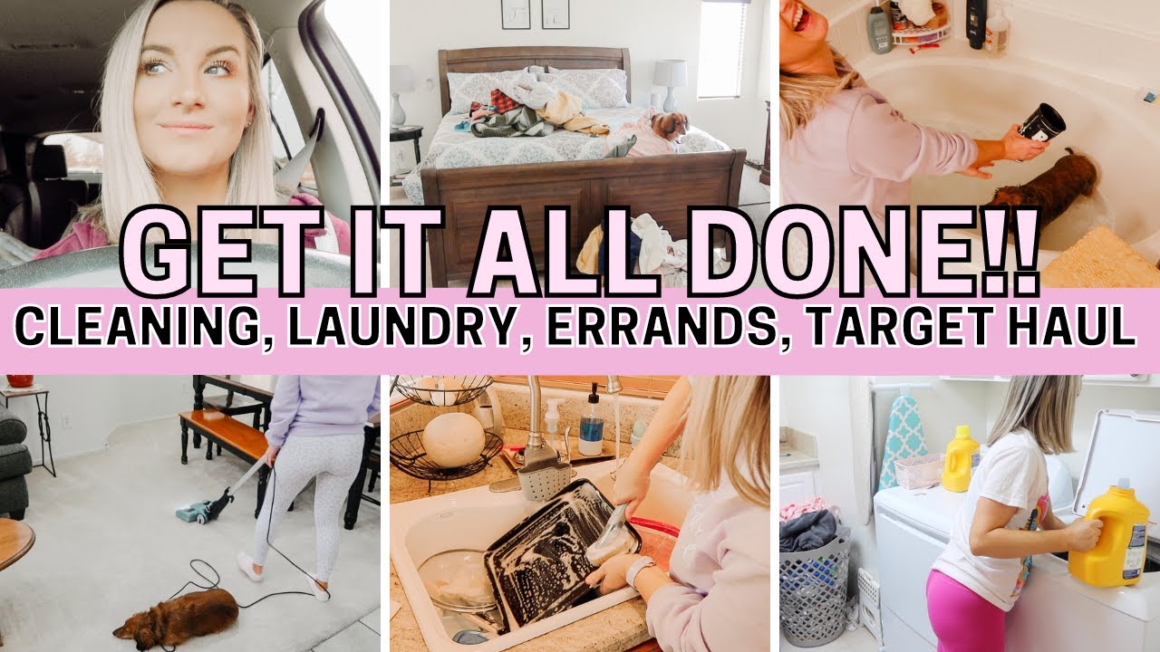 *NEW* GET IT ALL DONE!! | CLEAN WITH ME | UNDECORATE | MOM LIFE  MOTIVATION | TIFF IN HER ELEMENT |