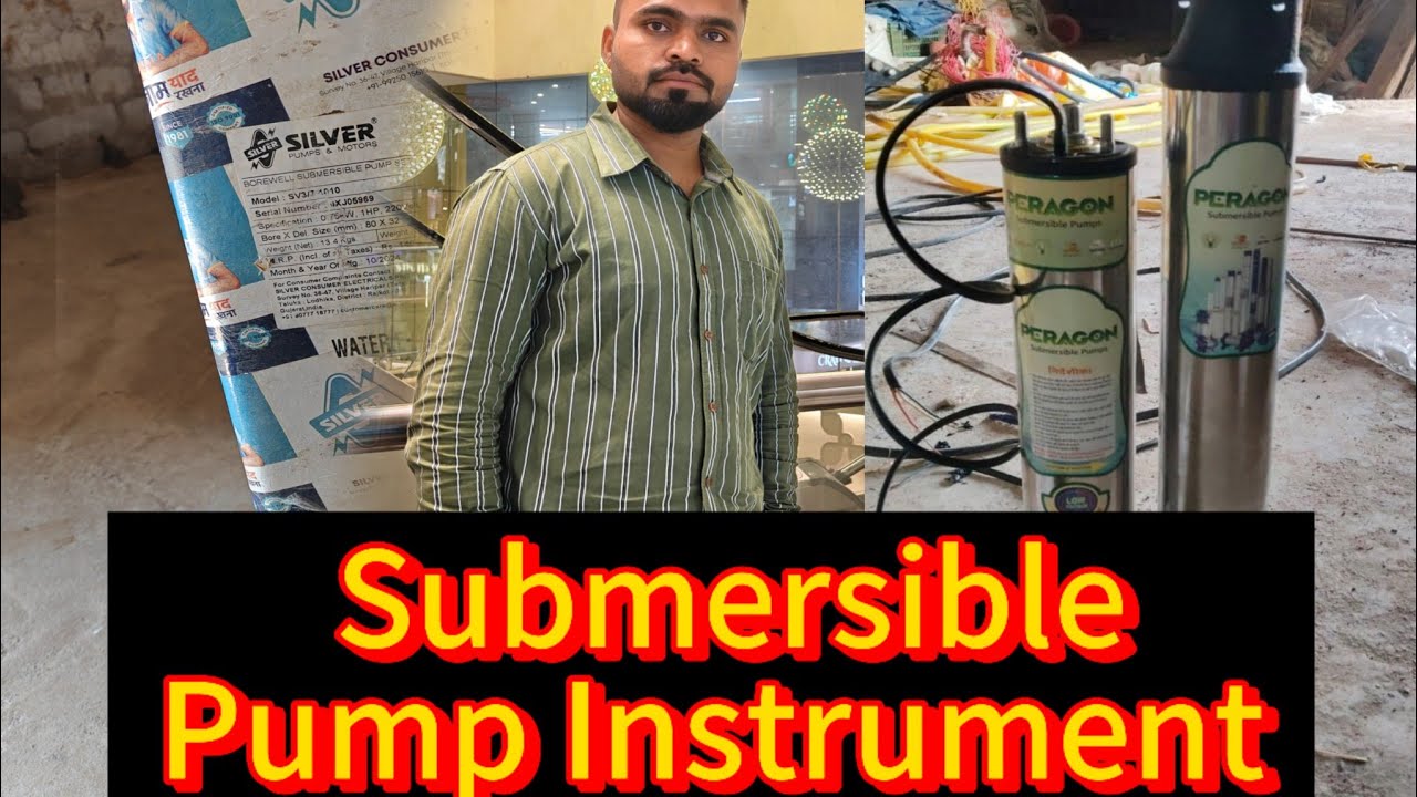 Submersible pump instrument !! New bor connection #borwell #viral #tranding #cg 