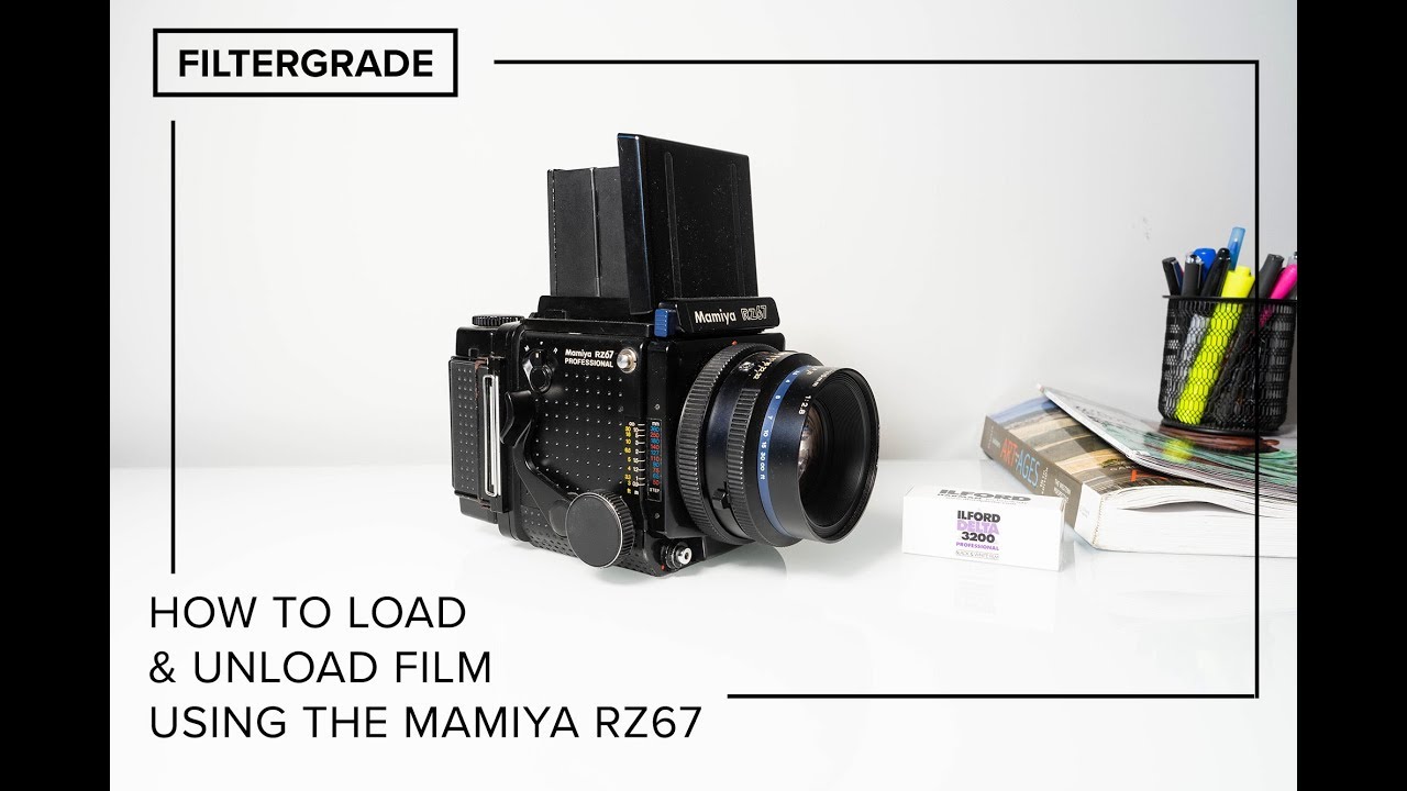 How to Load & Unload Film Using the Mamiya RZ67