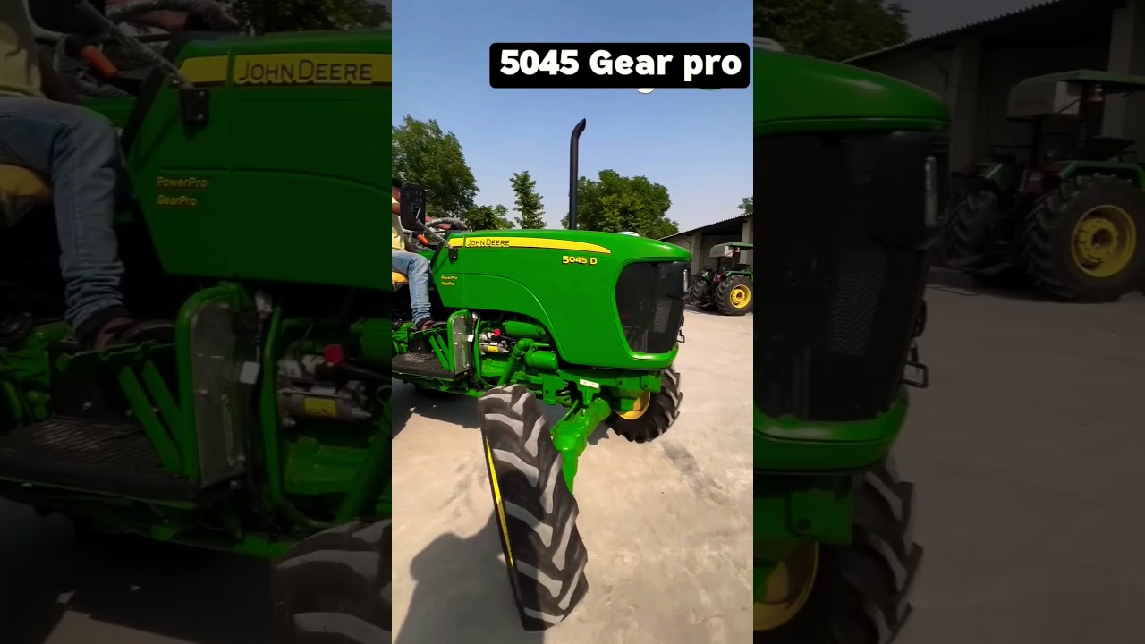 john deere 5045D tractor|| new 4 wheels drive #trending #shorts #youtubeshorts #viral #automobile