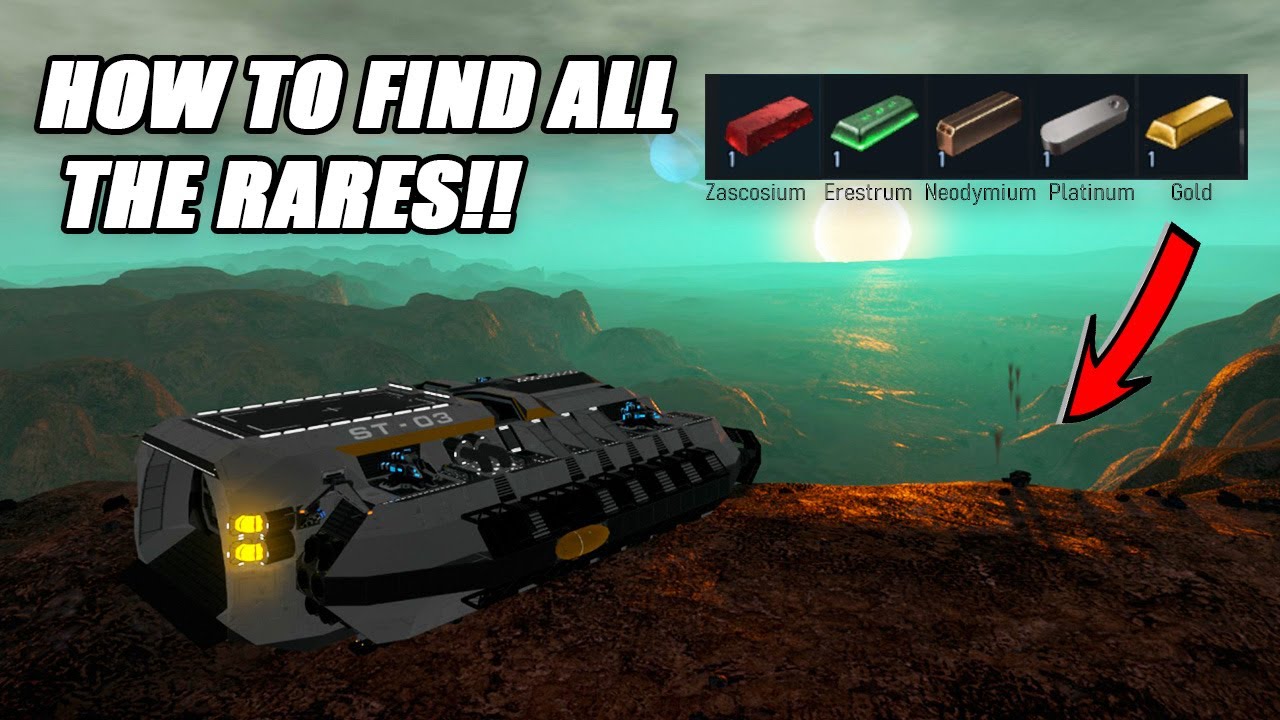 WHERE TO FIND THE RARE RESOURCES!! | Empyrion Galactic Survival V1.13 | #9