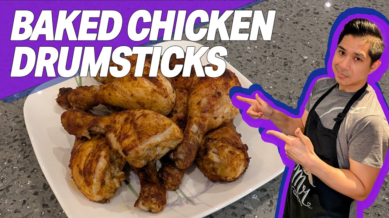Baked Chicken Drumsticks: Simple and Clean