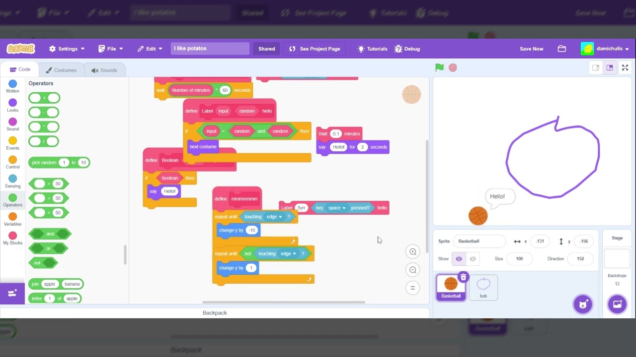 Scratch Academy – Custom Blocks