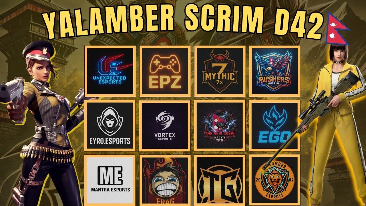 Yalamber Scrims S2 (D-42)| FREE FIRE LIVE