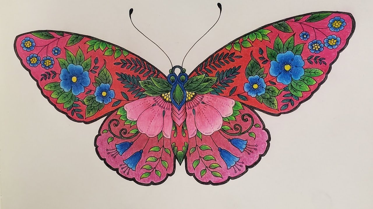 Finished our last page for Johanna January in Wonderful Wildflowers. 