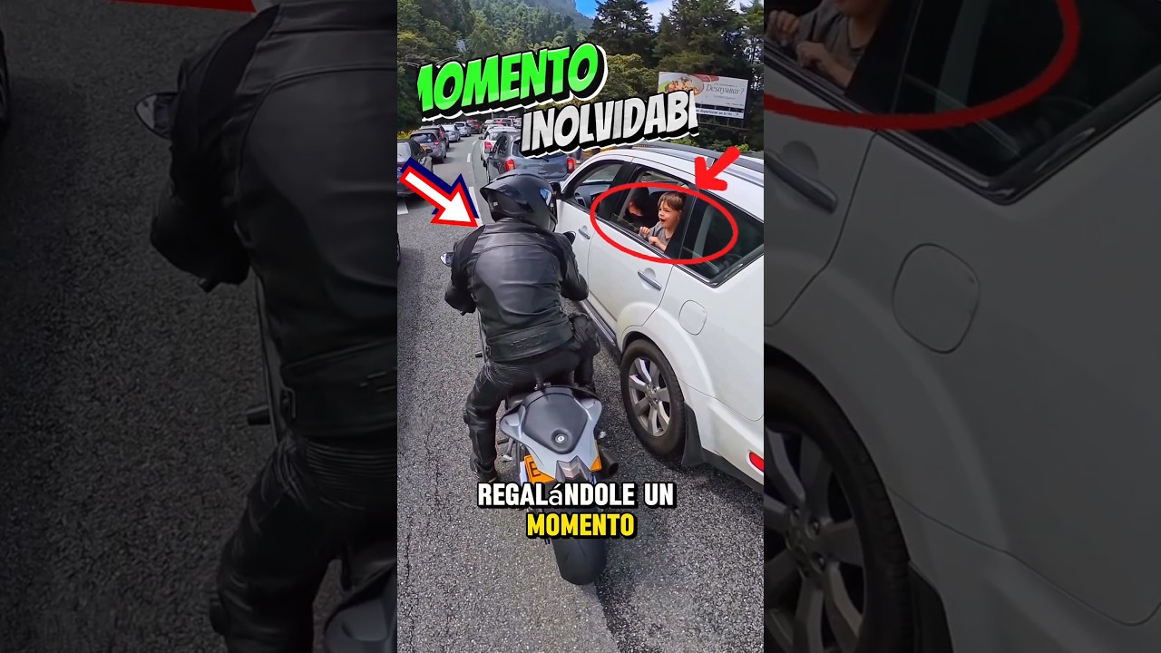 Atentos a este gesto del motociclista 🏍️