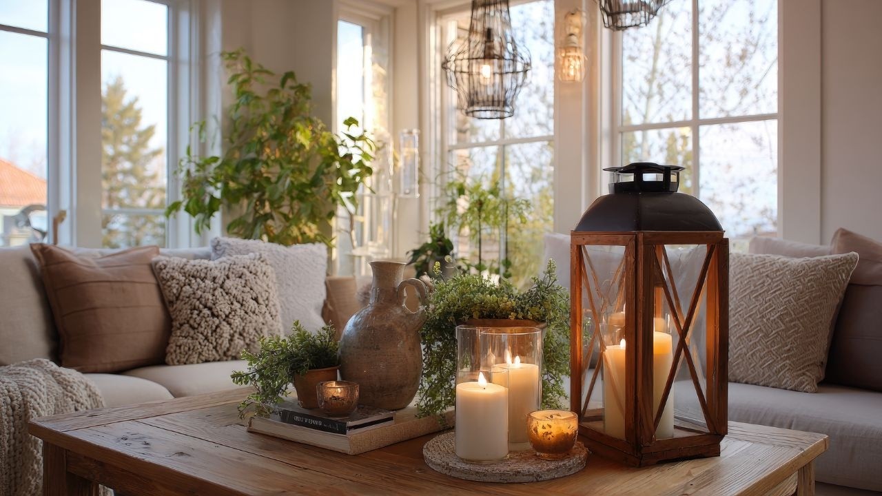 Easy Scandinavian-Inspired Spring Decor | Cozy Rustic Farmhouse with Vintage Touches & Neutral Home