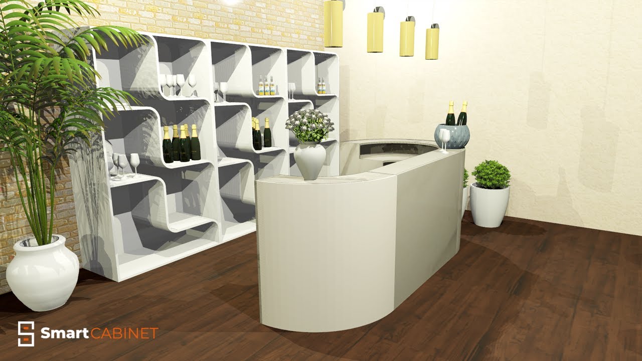 SmartCabinet - How to design a bar counter?