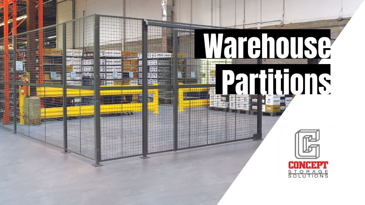 Warehouse Partitions | Concept Storage Solutions