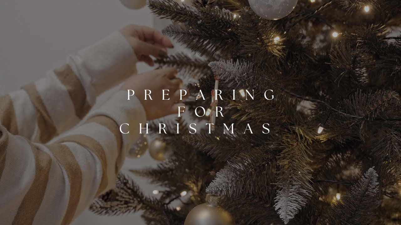 Preparing for Christmas | Unboxing, Putting up Christmas tree, First Advent