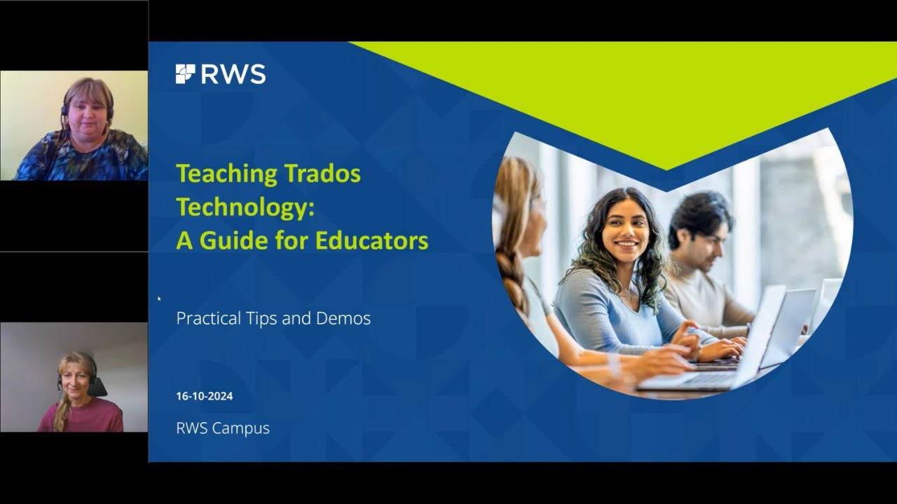 Teaching Trados Technology - A Guide for Educators