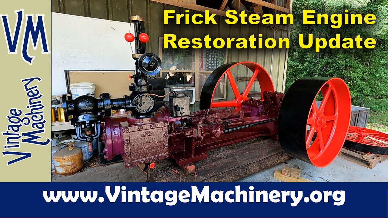 Frick Steam Engine Restoration Update