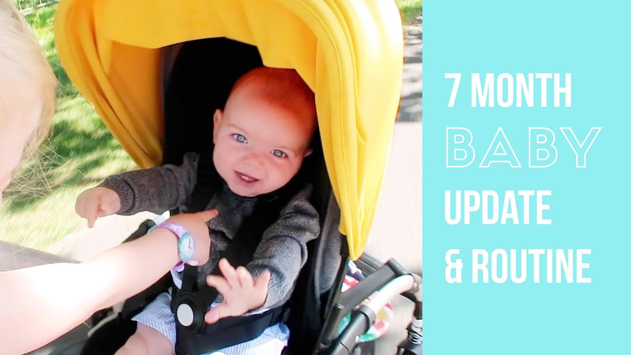 7 MONTH BABY UPDATE & FEEDING/SLEEPING ROUTINE