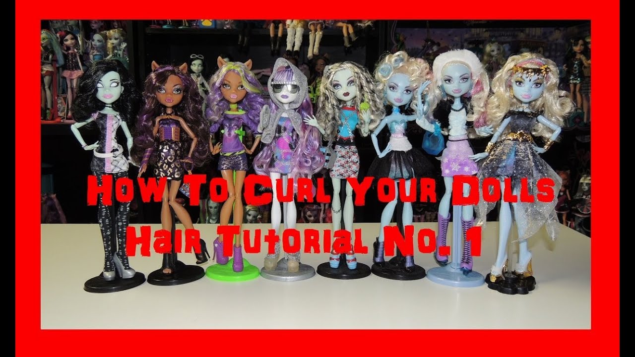 How to Curl Your Dolls Hair Tutorial No.1 by WookieWarrior23