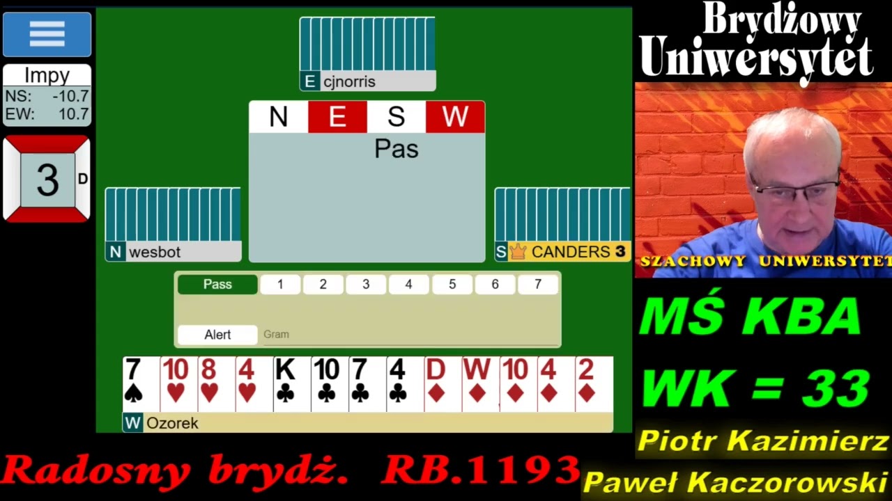 Radosny Brydż RB.3058