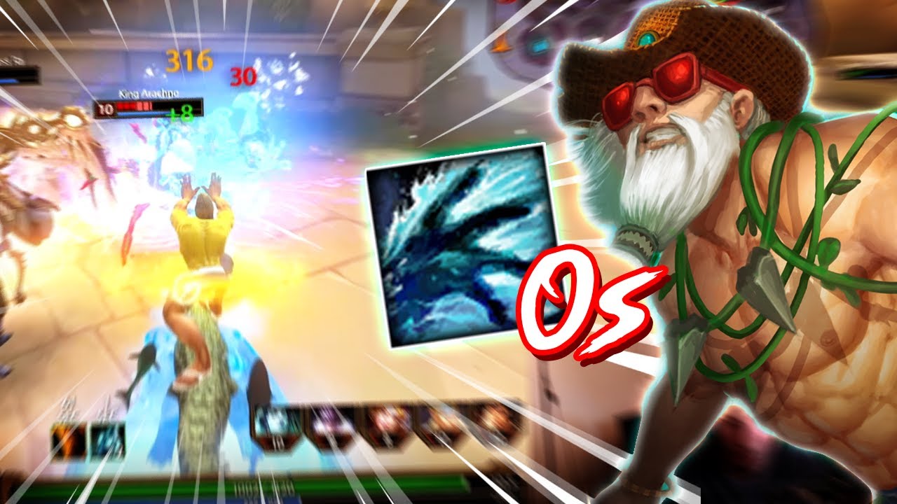 Smite: You can get 0s Water Cannons on Hebo...