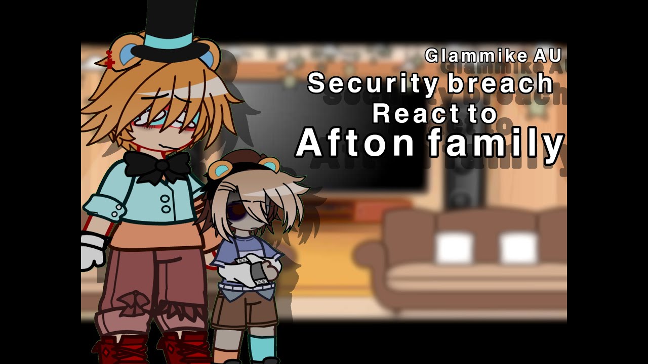 『Security breach reacts to the Aftons || glammike』