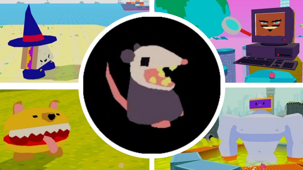 Dadish 3D All Bosses in Possum Mode