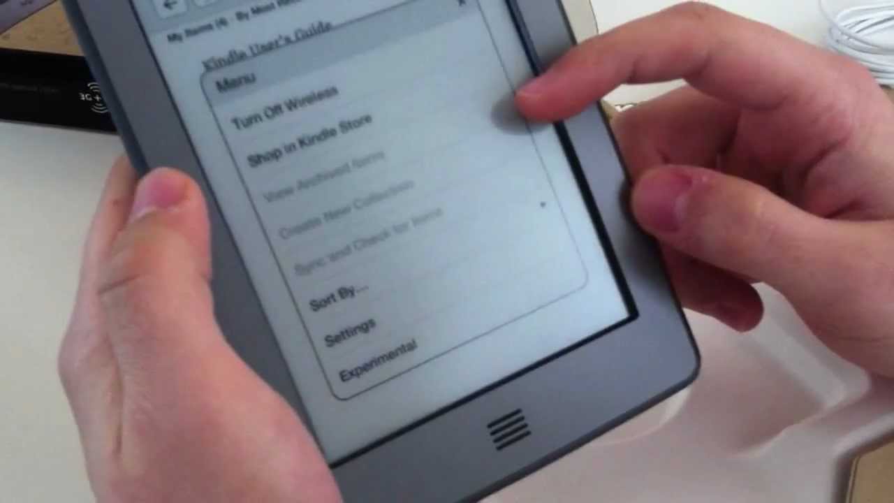 Amazon Kindle Touch 3g Türkçe Ürün İnceleme ve Paket Açımı