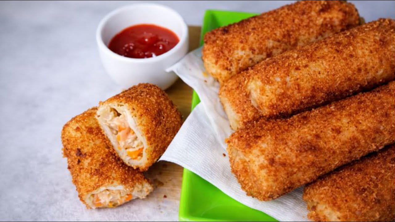 এই একটা সিক্রেট দিলে চিকেন রোল হয় ডাবল মজাদার 😲 | Chicken Roll Recipe