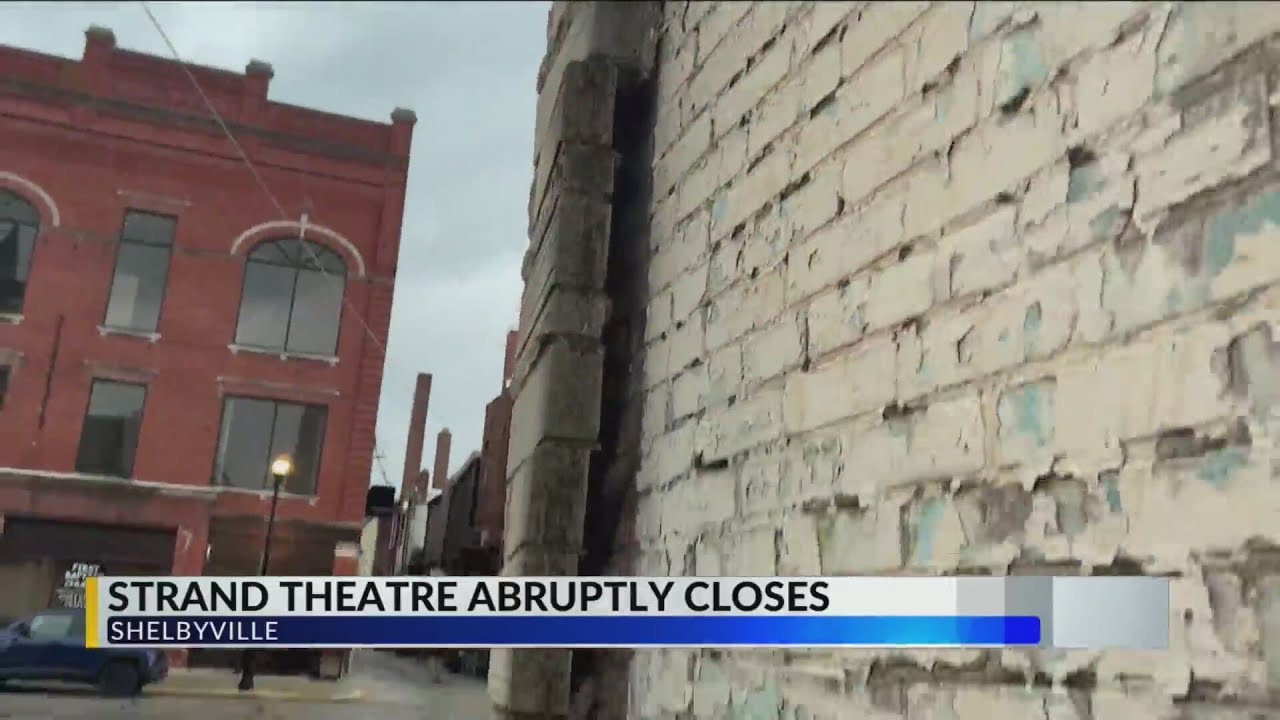 Shelbyville's Strand Theatre abruptly closes