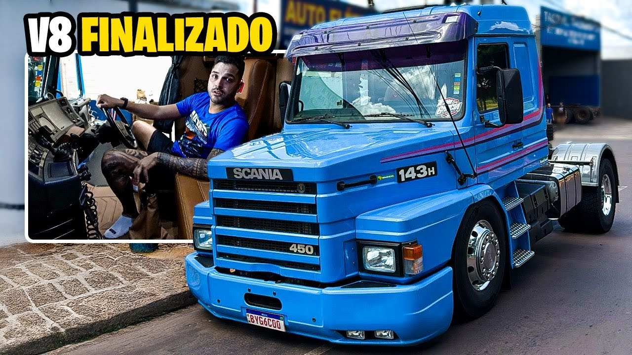 COMO FICOU MEU NOVO V8 FINALIZADO 😍 OLHA COMO FICOU!