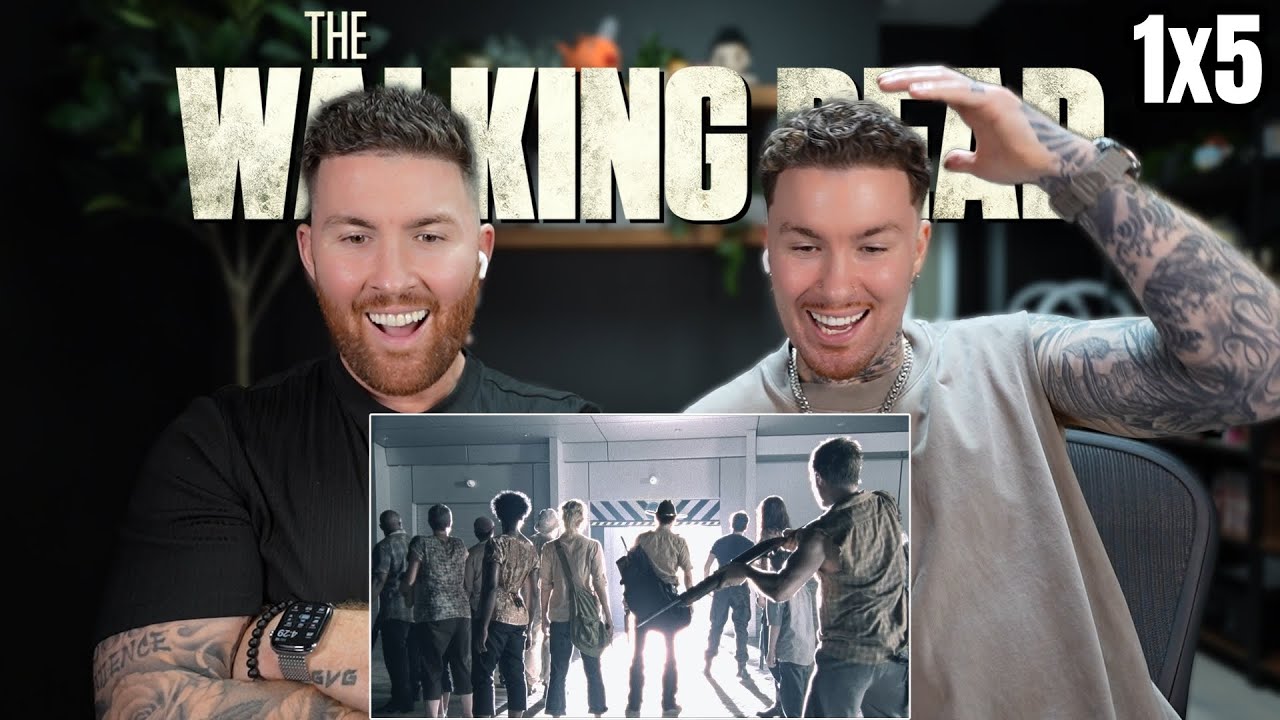 TWINS WATCH THE WALKING DEAD FOR THE FIRST TIME! | Episode 5 Reaction