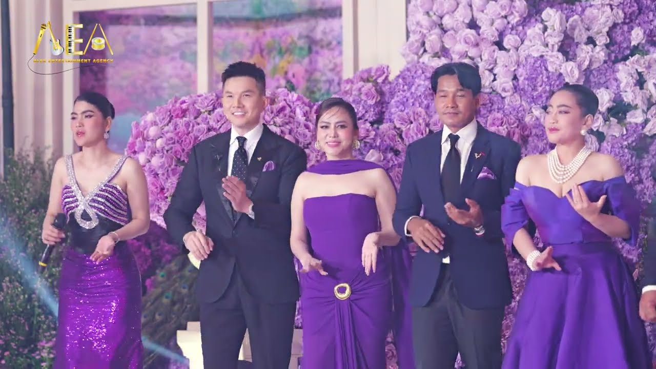 Romvong khmer traditional wedding dance performance Alex Entertainment Agency