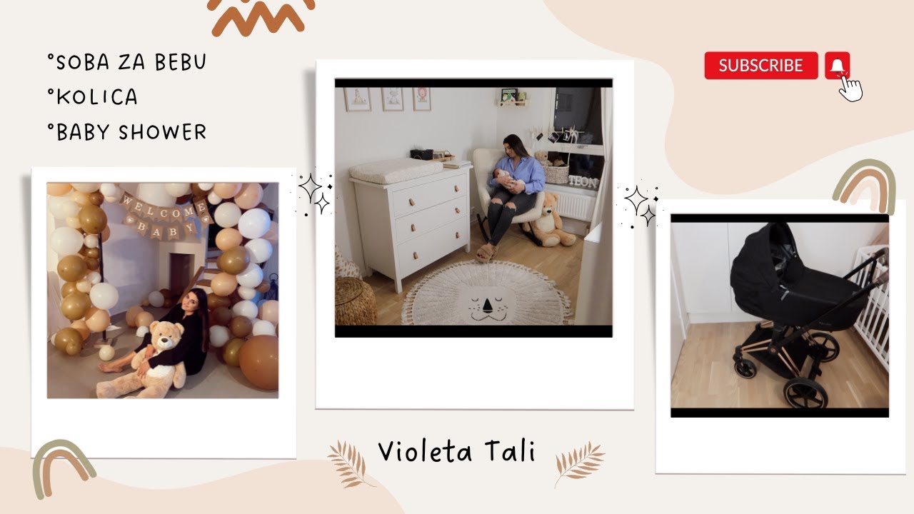 Soba za bebu, kolica & baby shower 👶🏻🤍