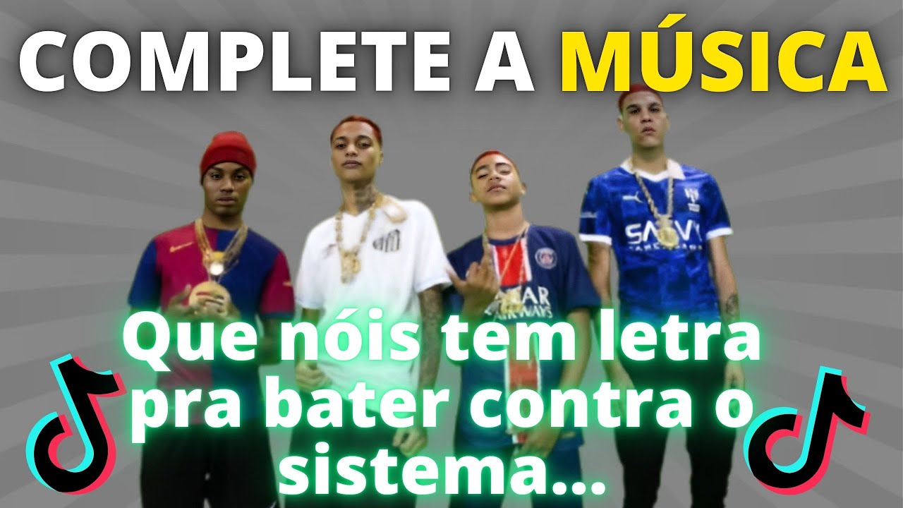 🎤🎵 COMPLETE A MÚSICA DO TIK TOK #37