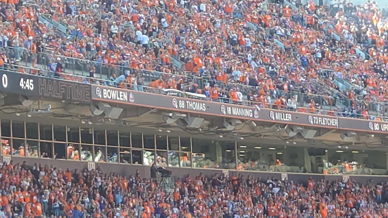 Denver Broncos Super Bowl 50 10th anniversary celebration + DT's ring Of fame ceremony