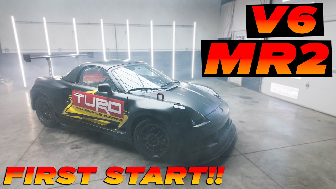 My V6 MR2 runs and it's CRAZY
