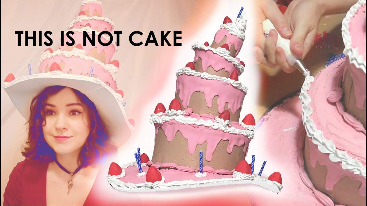 Making a Hat That Looks Like Cake, Because Why Not