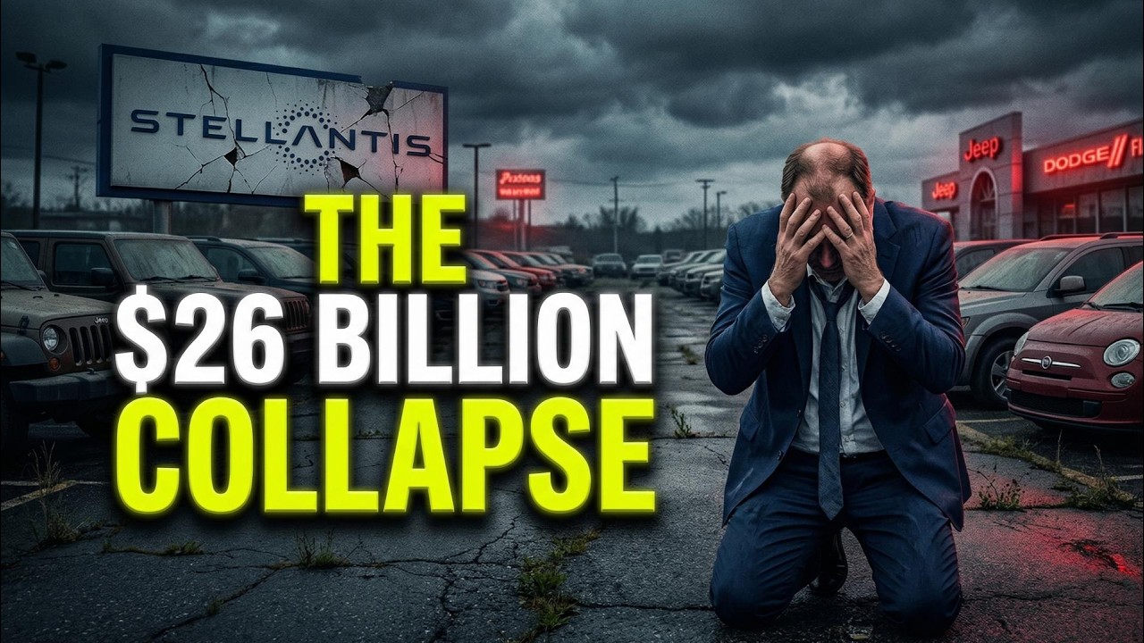 Why Stellantis is Collapsing: The $26 Billion Automotive Disaster