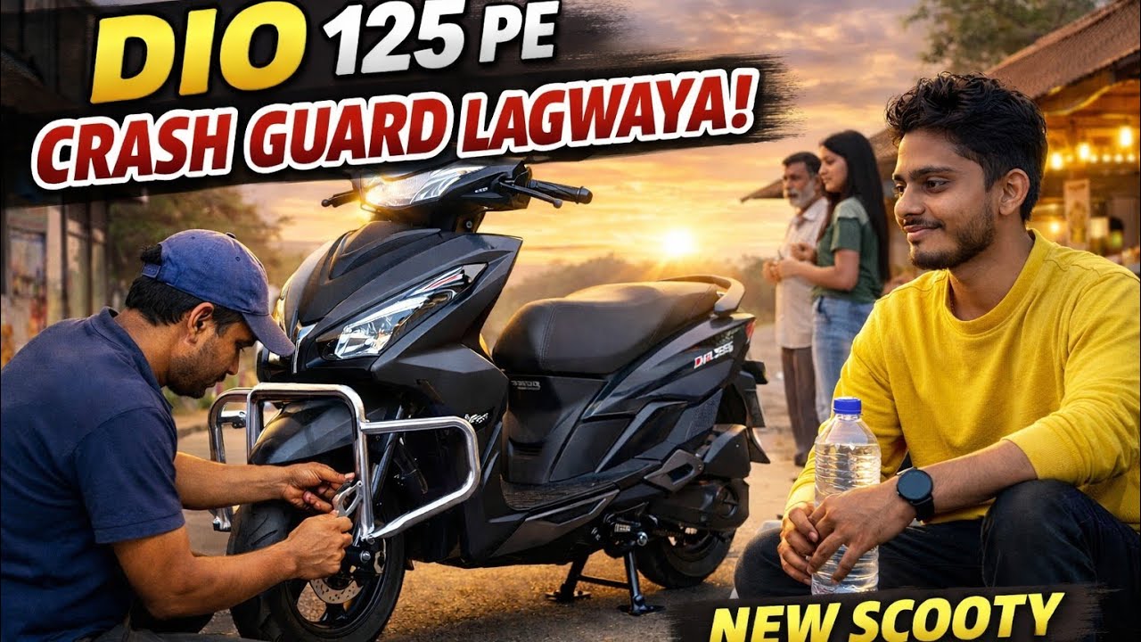 Best Safety Guard For Honda Dio 125 New Model 2025 😃