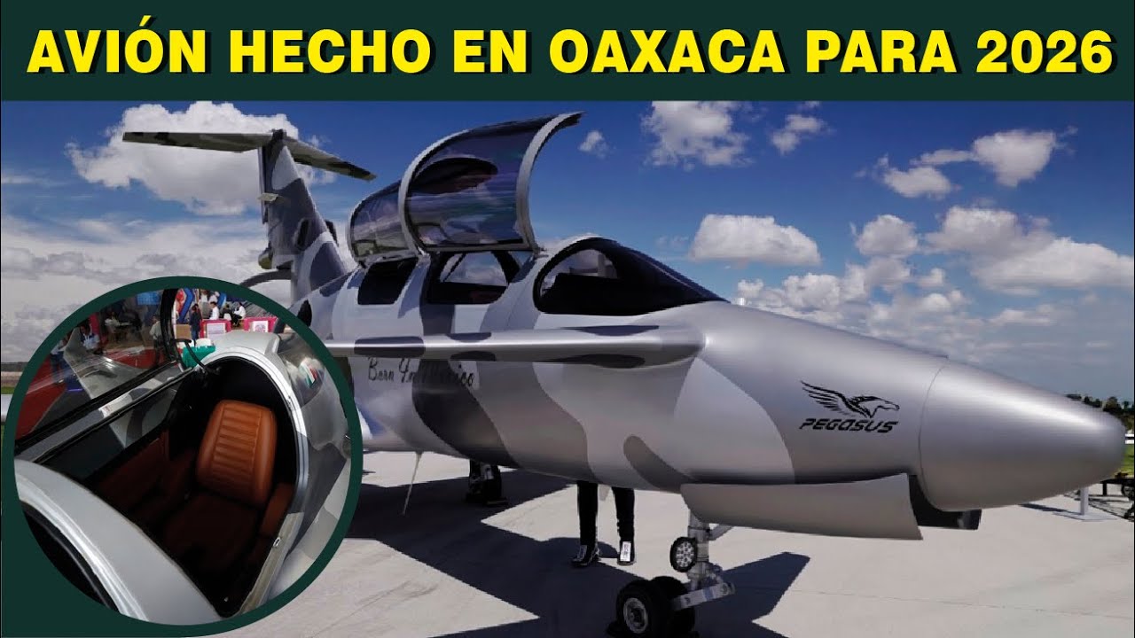 México lanzará su primer avión fabricado 100% en el país ( Pegasus PE-210 A )