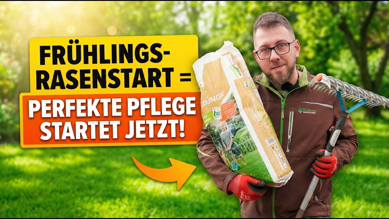 Die RICHTIGE Rasenpflege beginnt im Februar: Hier ist der Grund